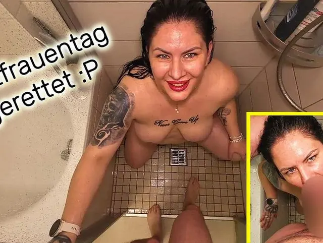 Weltfrauentag gerettet :P / Geile "Gesichtsmaske" unter der Dusche