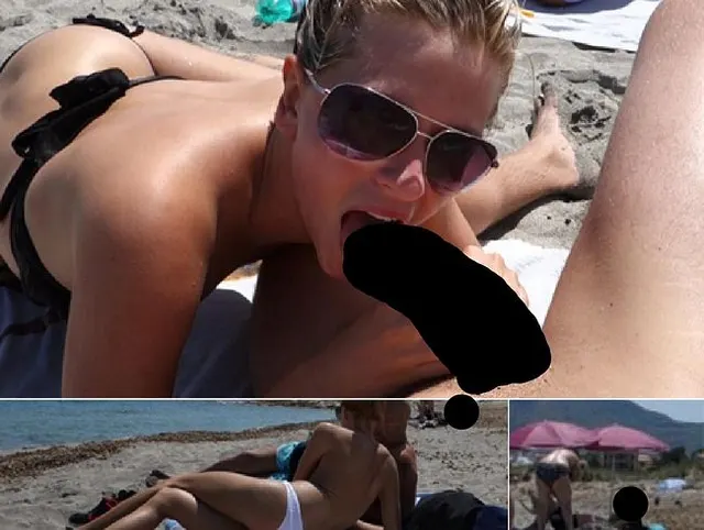 Public! Privater Blowjob am Strand!
