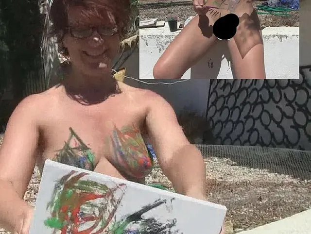 Nochmal mit den Titten malen
