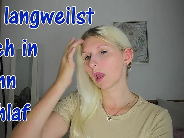 Du bist so langweilig. Gähnen