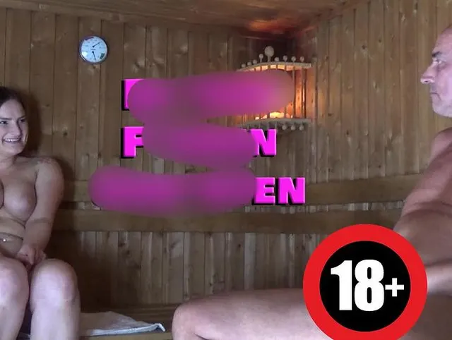 BLASEN, FICKEN, SQUIRTEN. Fremder Typ in der Sauna besorgt es mir