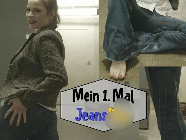 Mein 1. Mal Jeans Piss