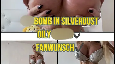 BOMBSHELL SEXBOOBS in Silverdust