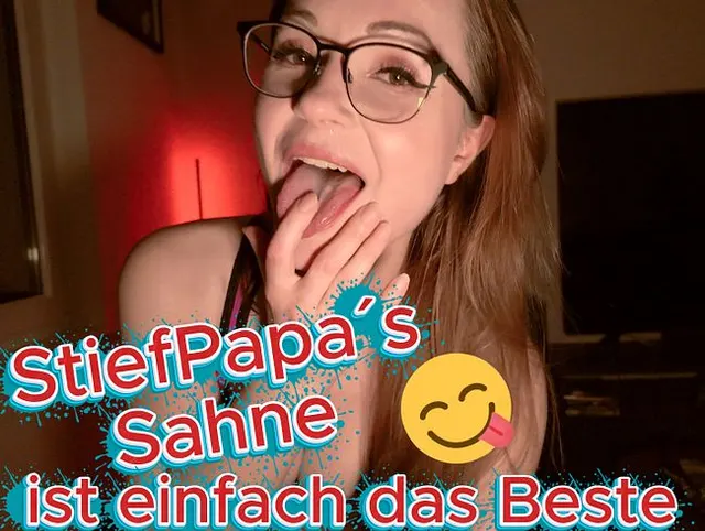 Stief Papas Sperma ist einfach das Beste!!