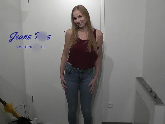Jeans Piss - voll eingesaut