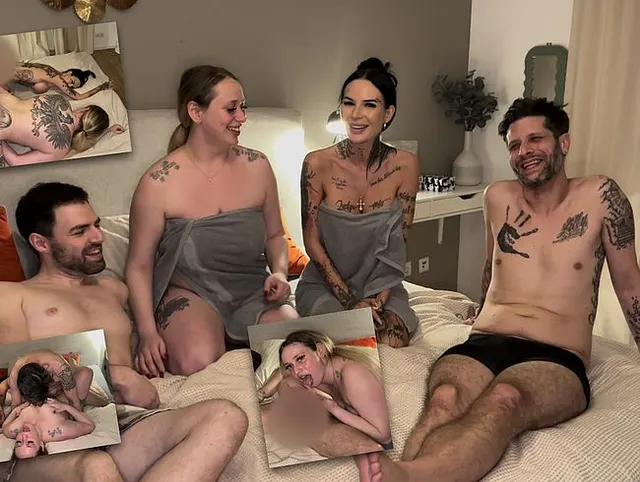 Skandal!!! Ehemänner geteilt!! Wir teilen uns sogar die Schwänze !!