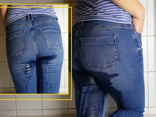 Pisse satt für meine Jeans